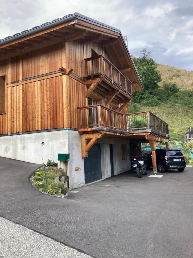 Un Studio Dans Notre Chalet La Plagne-Tarentaise Buitenkant foto
